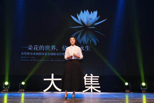 　　图 贝塔斯曼中国总部首席执行官，BAI创始及管理合伙人龙宇女士主题演讲
