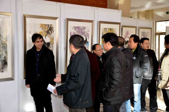 画展现场